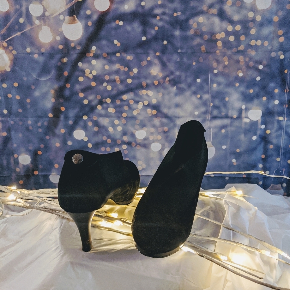 Anne Klein Suede Bootie